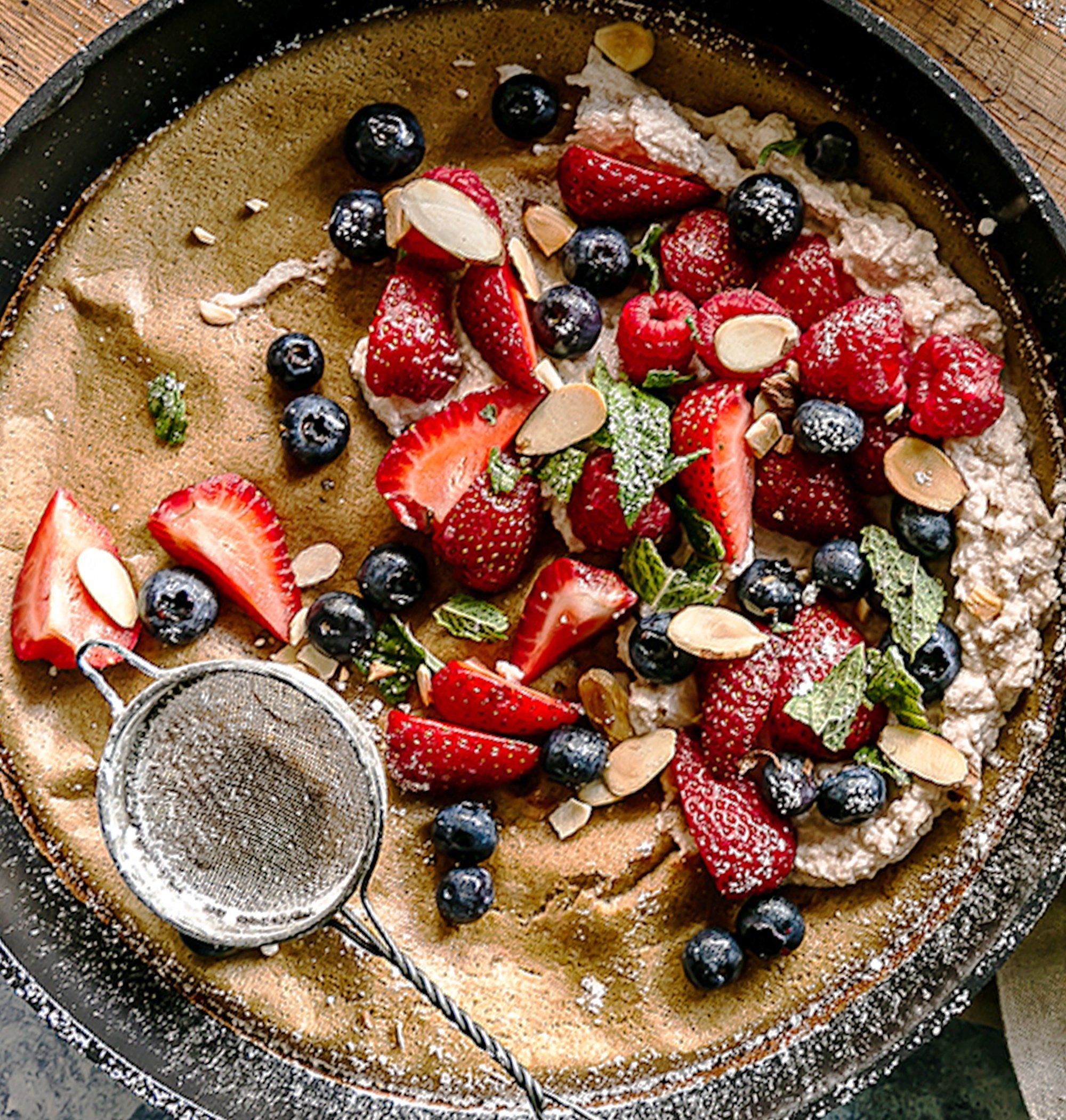 Pancake with Whipped Mascarpone and Berries | Healthy Ceramic Nonstick Cookware | GreenPan New Zeala