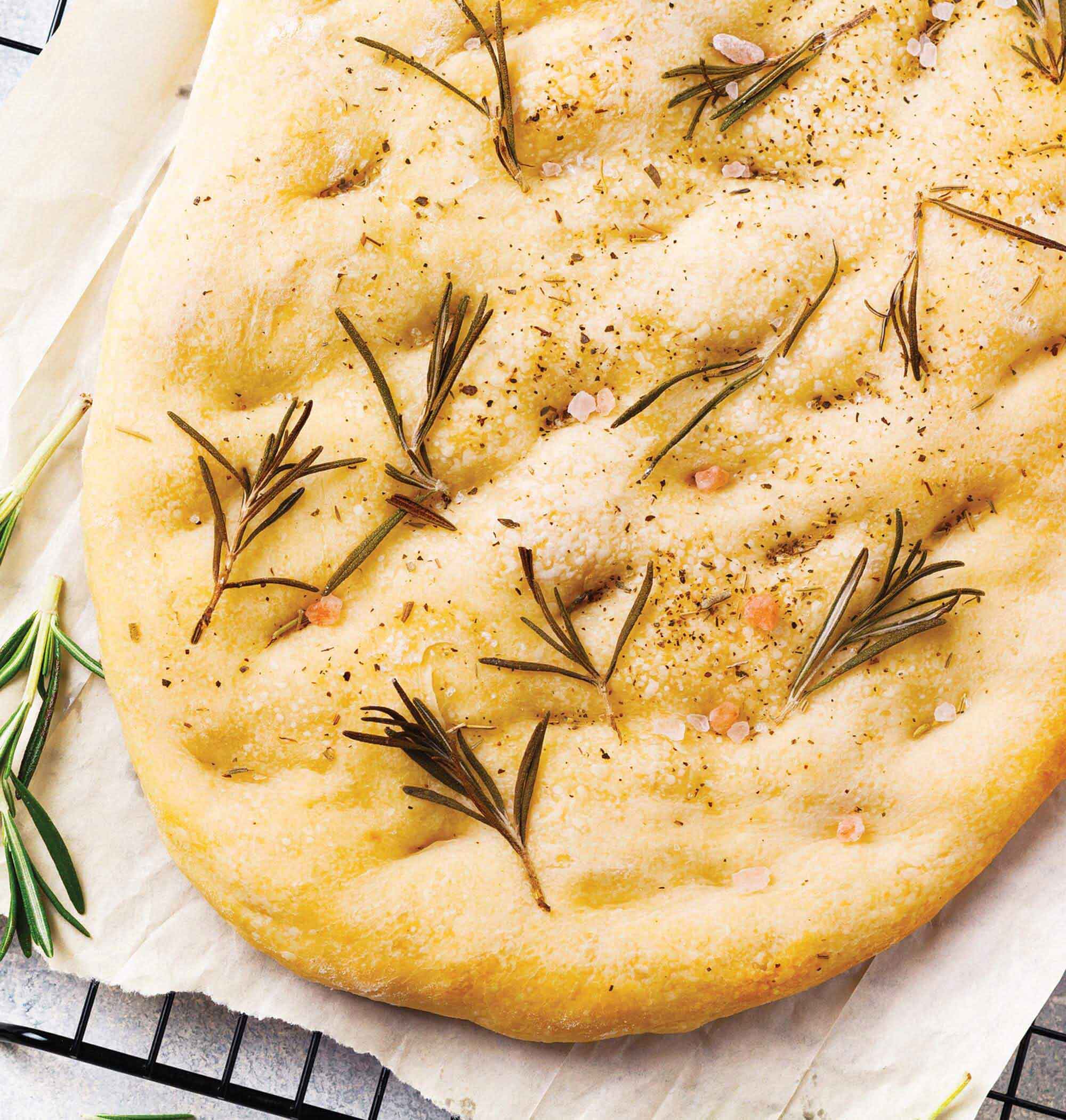 Quick & Easy Rosemary Focaccia  | Healthy Ceramic Nonstick Cookware | GreenPan New Zealand