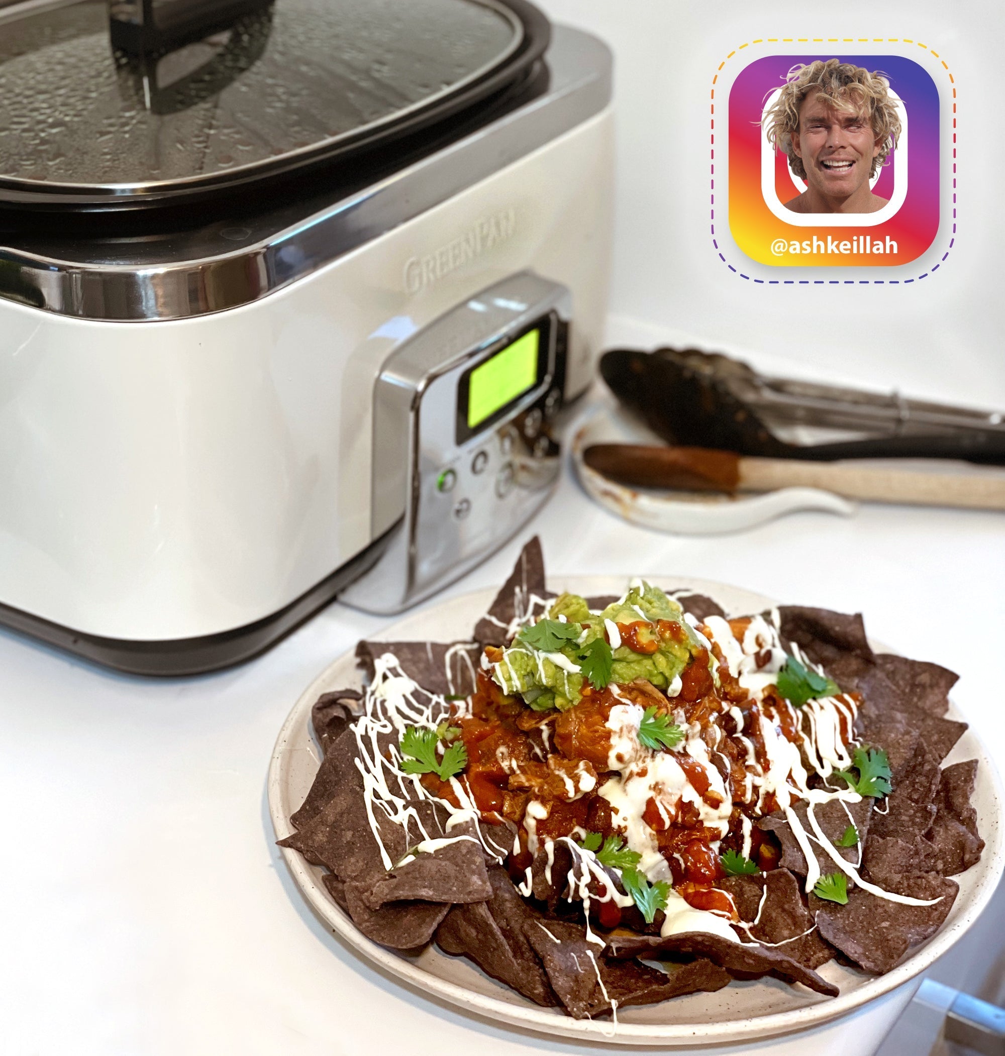 Slow Cooked Pulled Pork Nachos | Healthy Ceramic Nonstick Cookware | GreenPan New Zealand