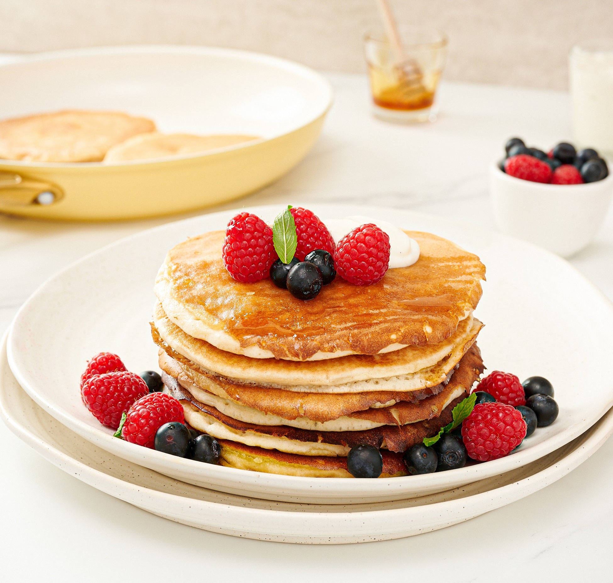 Berrypan Healthy Berry Pancakes | Healthy Ceramic Nonstick Cookware | GreenPan ...