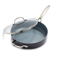 CC000671-001 - Valencia Pro SKILLET WITH LID, DARK GREY - 28CM - Product Image 1