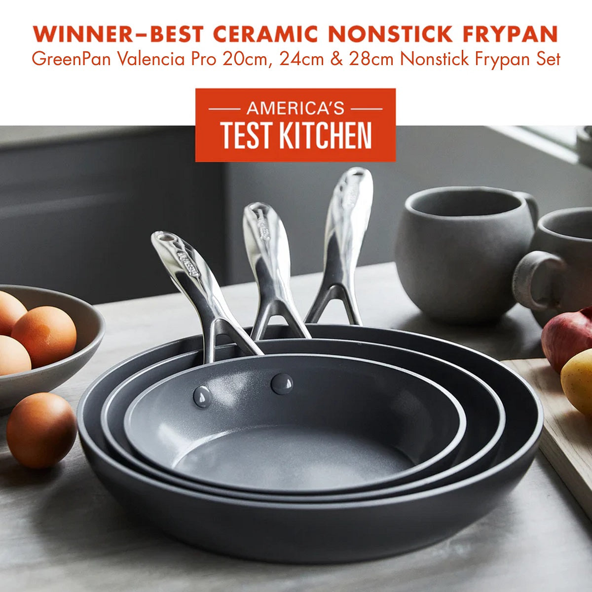 Valencia Pro<br> 17PC COOKWARE SETS, DARK GREY