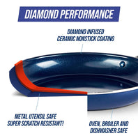 Blue Diamond Blue Diamond Classic 26cm Frypan