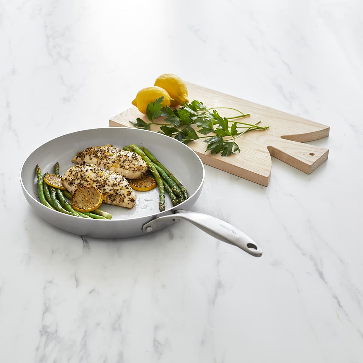 VENICE PRO FRYING PAN, STAINLESS STEEL - 20CM