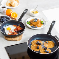 Torino 2pcs Cookware Sets, Black - 20 & 26cm