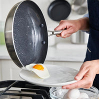 Blue Diamond Tri Ply Stainless Steel Frying Pan, 28cm
