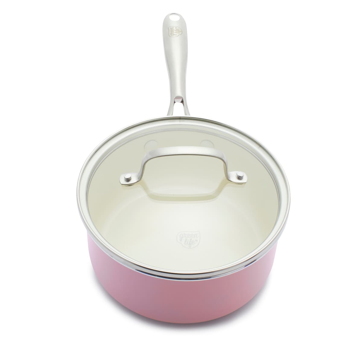 CC004708-001 - Porpoise GREENLIFE ARTISAN 4PC COOKWARE SETS, PINK - 15 & 18CM - Product Image 4