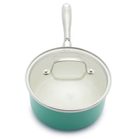 CC004710-001 - Porpoise GREENLIFE ARTISAN 12PC COOKWARE SETS, TURQUOISE - Product Image 5