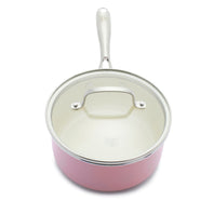 CC004711-001 - Porpoise GREENLIFE ARTISAN 12PC COOKWARE SETS, PINK - Product Image 5