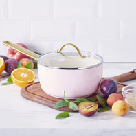 Padova Saucepan With Lid, Blush - 18cm