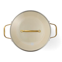 Padova STOCK POT WITH LID, BLUSH - 24CM