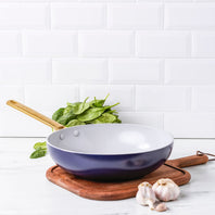 Padova Wok, Dark Blue - 28cm