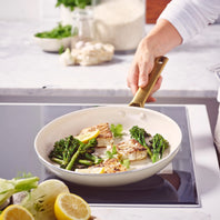 CC007048-102 - Padova Greenpan Padova Frying Pan, Cream White - 20cm - Product Image 2