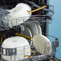 CC008967-102 - Padova Greenpan Padova Frying Pan, Cream White - 28cm - Product Image 5