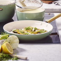 CC009342-102 - Padova Greenpan Padova 2pcs Cookware Set, Green Sage - 26 & 30 Cm - Product Image 4