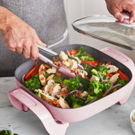GreenLife Electric Frypan in Pink