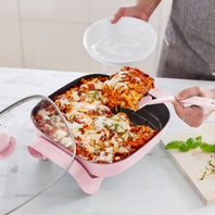 GreenLife Electric Frypan in Pink