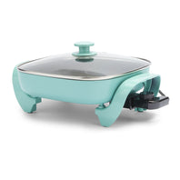 GreenLife Electric Frypan in Turquoise