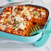 GreenLife Electric Frypan in Turquoise