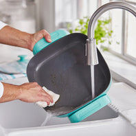 GreenLife Electric Frypan in Turquoise