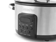 Bistro Slow Cooker Stainless Steel, 3.7L