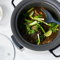 Bistro Slow Cooker Stainless Steel, 3.7L