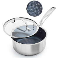 CC009802-001 - BD Bond Blue Diamond Diamond Bond Saucepan 16, Stainless Steel - Product Image 1