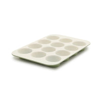 Reserve Muffin Pan, Sage Green - 12 Cups