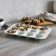 Reserve Muffin Pan, Sage Green - 12 Cups