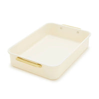 Reserve Rectangular Cakepan, Cream White - 30.2 x 25.2 cm
