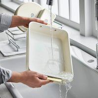 Reserve Rectangular Cakepan, Cream White - 30.2 x 25.2 cm