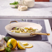 CC010351-103 - Padova Padova Frying Pan, Cream White - 32cm - Product Image 3