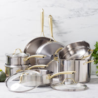 Swift 11 pc Cookware Set, Stainless Steel