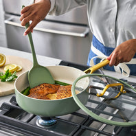 CC010753-102 - Reserve Pro Reserve Pro 5(14)pc Cookware Set, Sage Green - Product Image 3