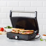 GreenLife Contact Grill in Black