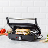 GreenLife Contact Grill in Black