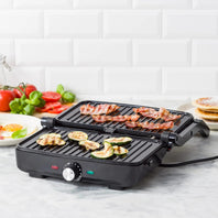 GreenLife Contact Grill in Black