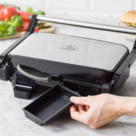 GreenLife Contact Grill in Black