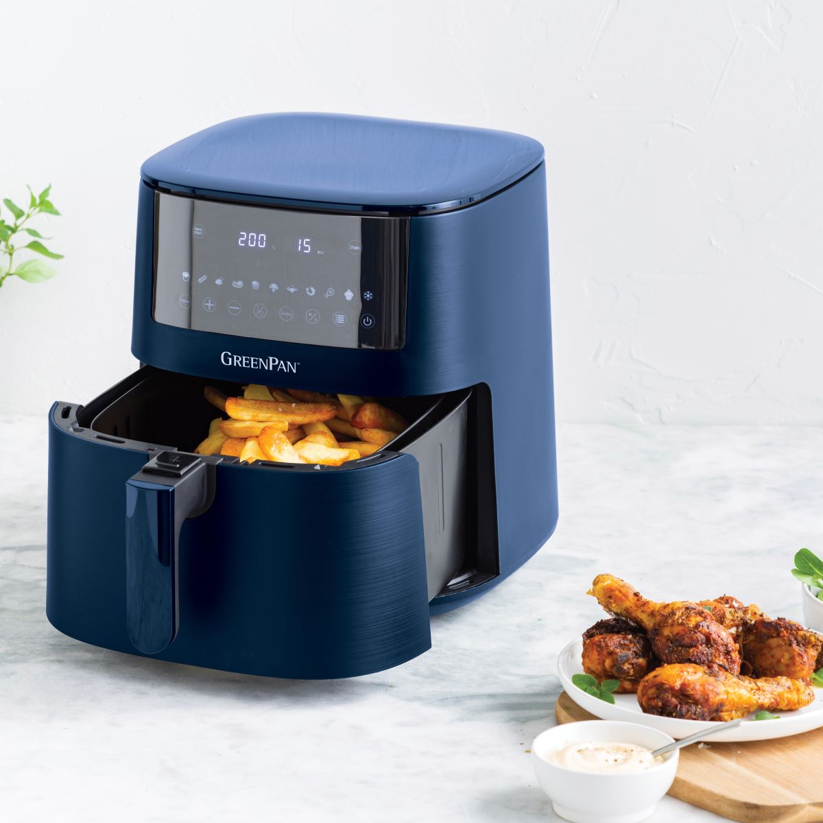 XL Air Fryer, Oxford Blue (Limited Edition) Healthy Ceramic