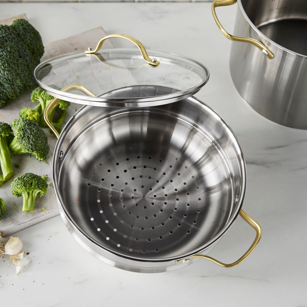 Swift<br> 11 pc Cookware Set, Stainless Steel