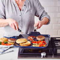 Blue Diamond Griddle Pan - 28cm