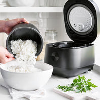 cc009500-001 - Rice Cooker Rice and Grains Cooker Black, 2L/8 Cups - Product Image 7