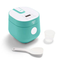 GreenLife Go Grains Rice and Grains Cooker, Turquoise