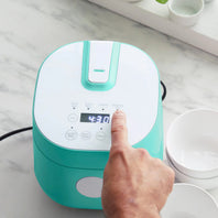 GreenLife Go Grains Rice and Grains Cooker, Turquoise