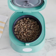 GreenLife Go Grains Rice and Grains Cooker, Turquoise