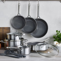 Apex Thermobond Hybrid Ceramic Non-stick 7(15)pc Cookware Set