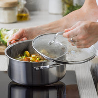 Apex Thermobond Hybrid Ceramic Non-stick 7(15)pc Cookware Set