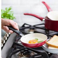 CC001922-001 - GreenLife GREENLIFE SOFT GRIP 16PC COOKWARE SETS, RED - Product Image 3