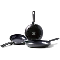 CC001664-001 - Memphis 3pc Cookware Sets, Black - 20, 24 & 28cm - Product Image 1