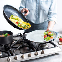 CC001664-001 - Memphis 3pc Cookware Sets, Black - 20, 24 & 28cm - Product Image 6